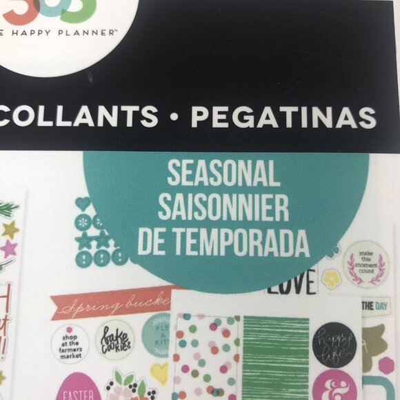 The Happy Planner Seasonal Sticker Sheets 1557 Easter Christmas Halloween Fall - Picture 11 of 11